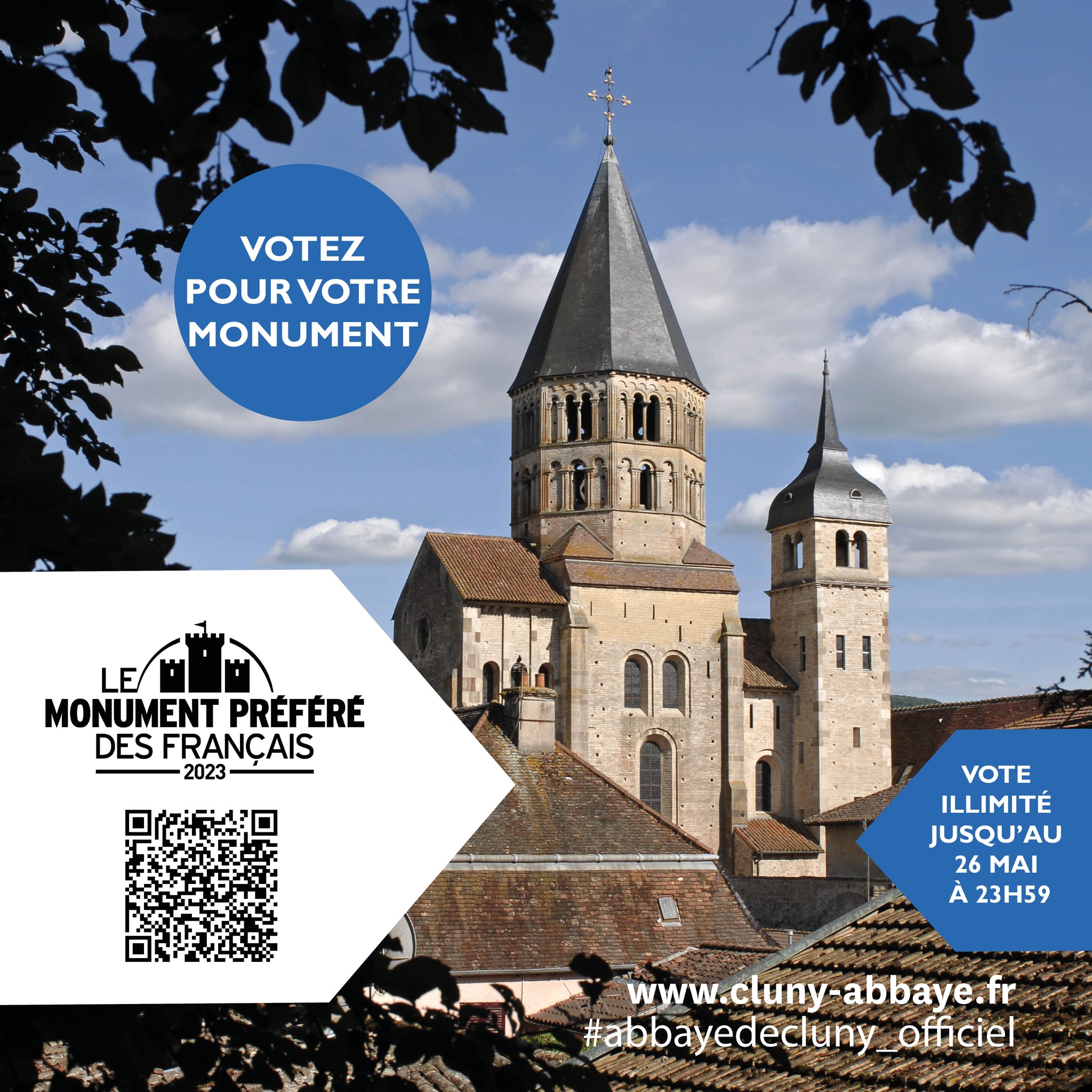 L'abbaye de Cluny monument préféré des Français ?