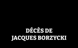 Décès de Jacques Borzycki