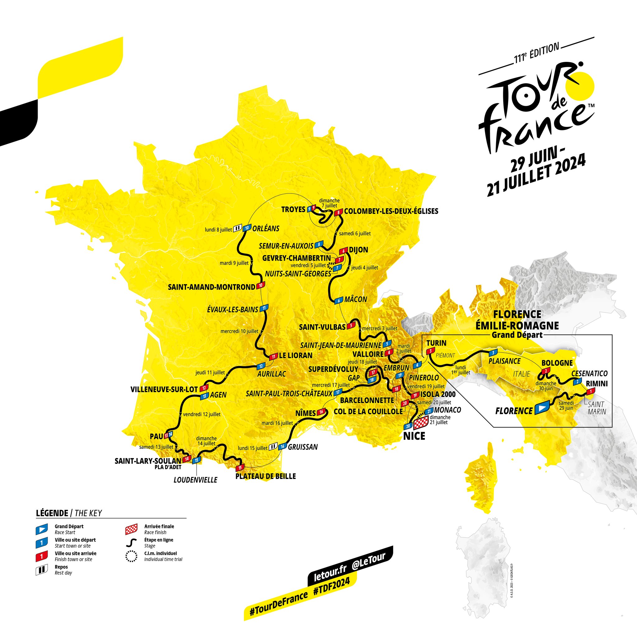 Le Tour 2024 passera par Cluny ! Ville de Cluny