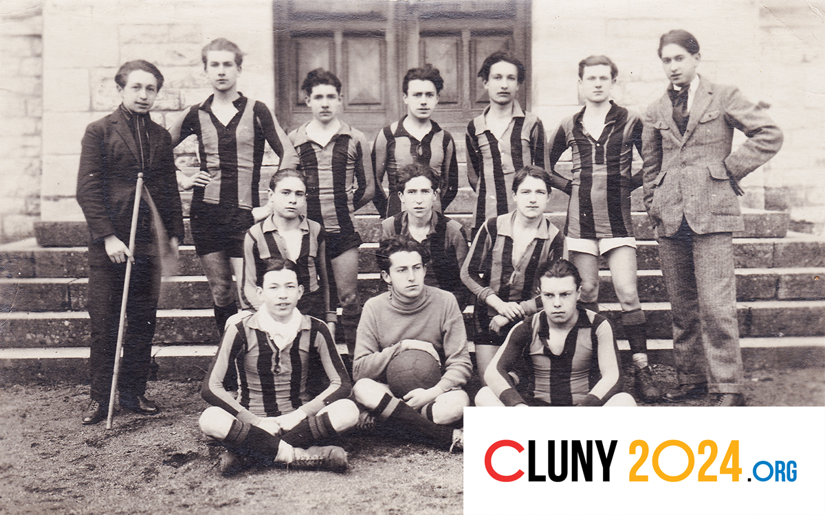 L'équipe de football de l'association sportive du lycée La Prat's ©collection privée