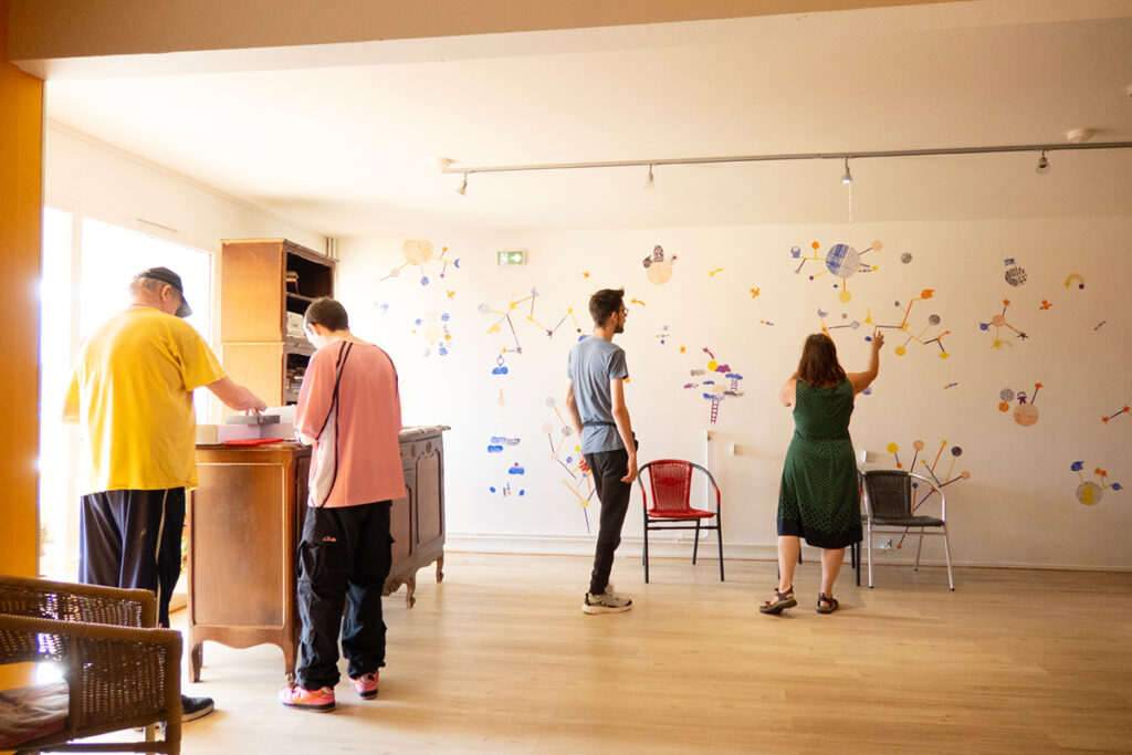 Chantier participatif et artistique à Bénétin