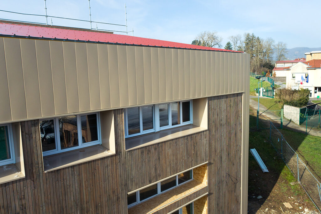 École Marie Curie, les travaux se poursuivent