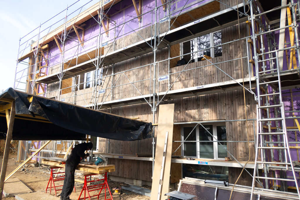 École Marie Curie, les travaux se poursuivent