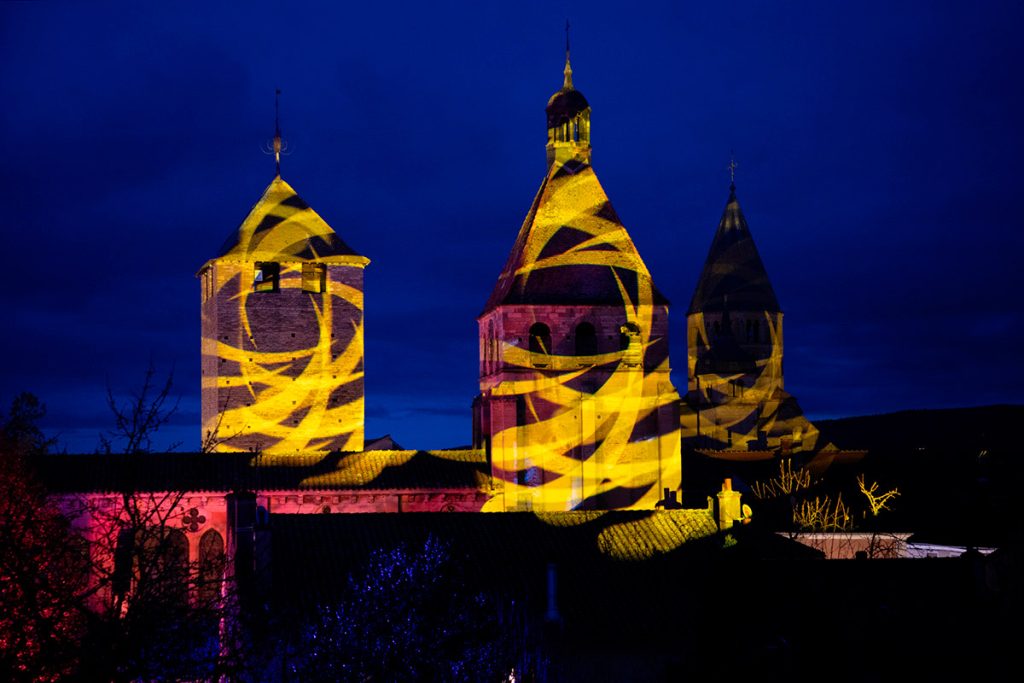 Ombres, lumières et magie au cœur de Cluny ©G.Pommier/VilledeCluny