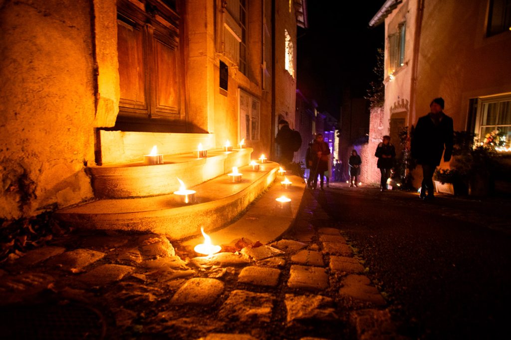 Ombres, lumières et magie au cœur de Cluny ©G.Pommier/VilledeCluny
