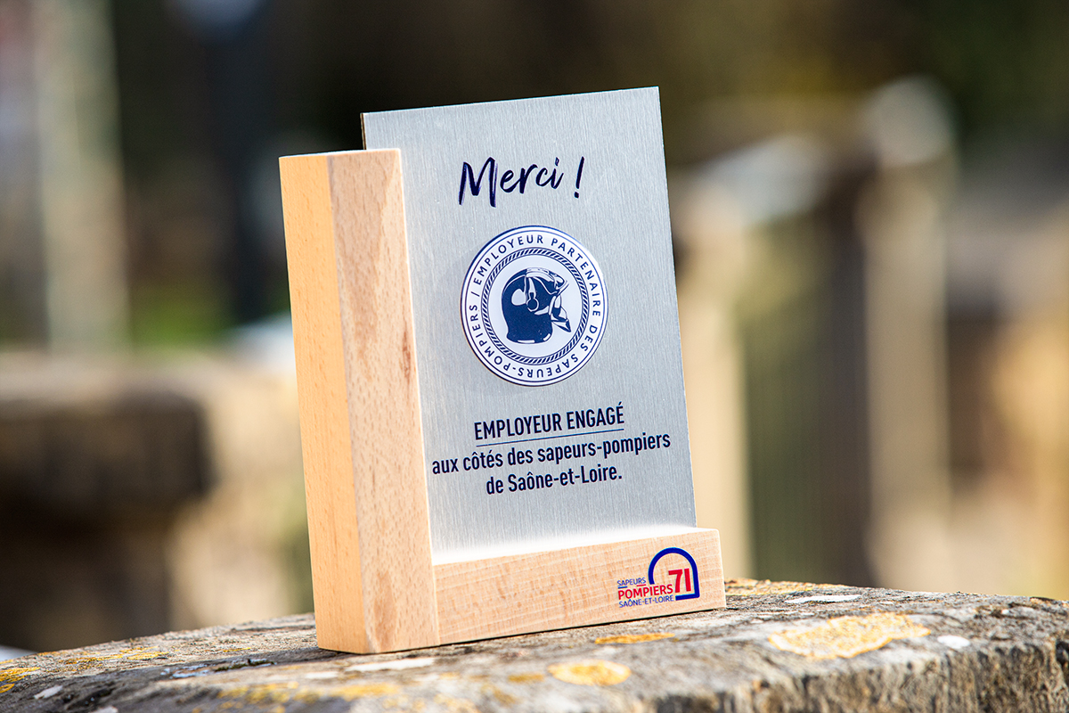 La Ville reçoit le label « Employeur partenaire des sapeurs-pompiers »