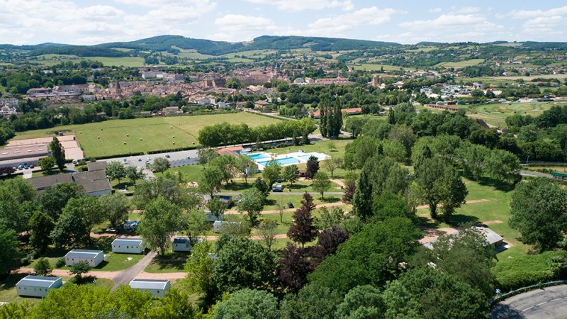 Camping Saint-Vital de Cluny ©G.Pommier